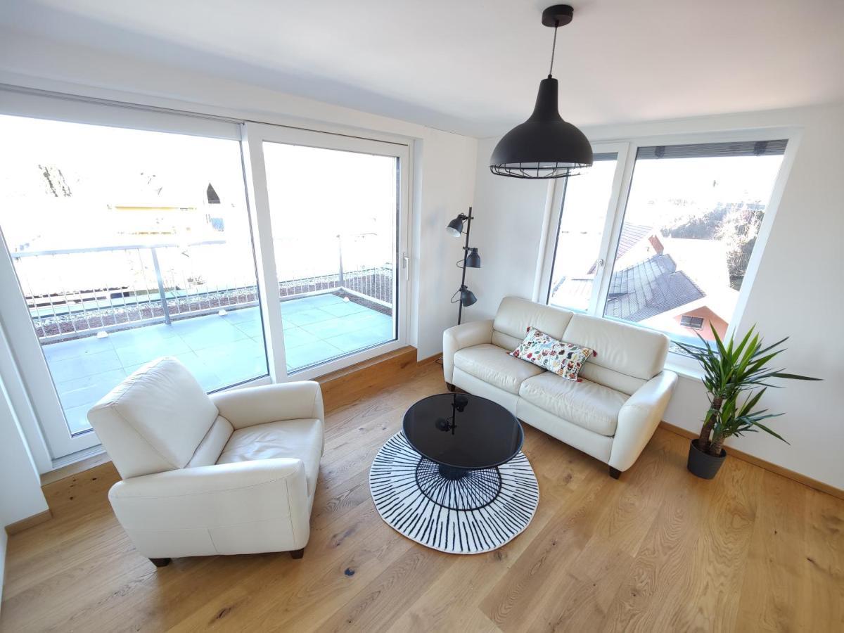 Penthouse Flat Carolina In Salzburg Stadt Exteriör bild